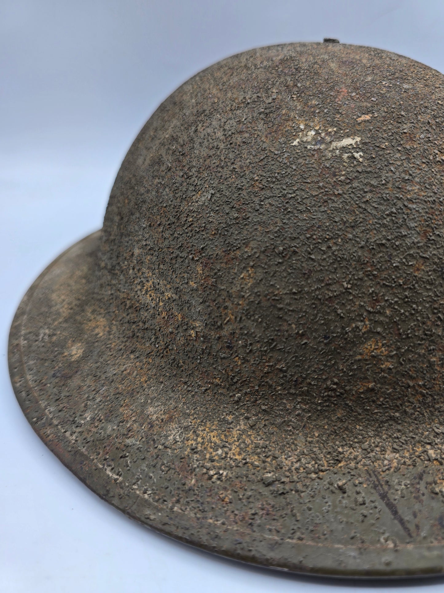 Casque US M1917 daté 1917 complet ZC188