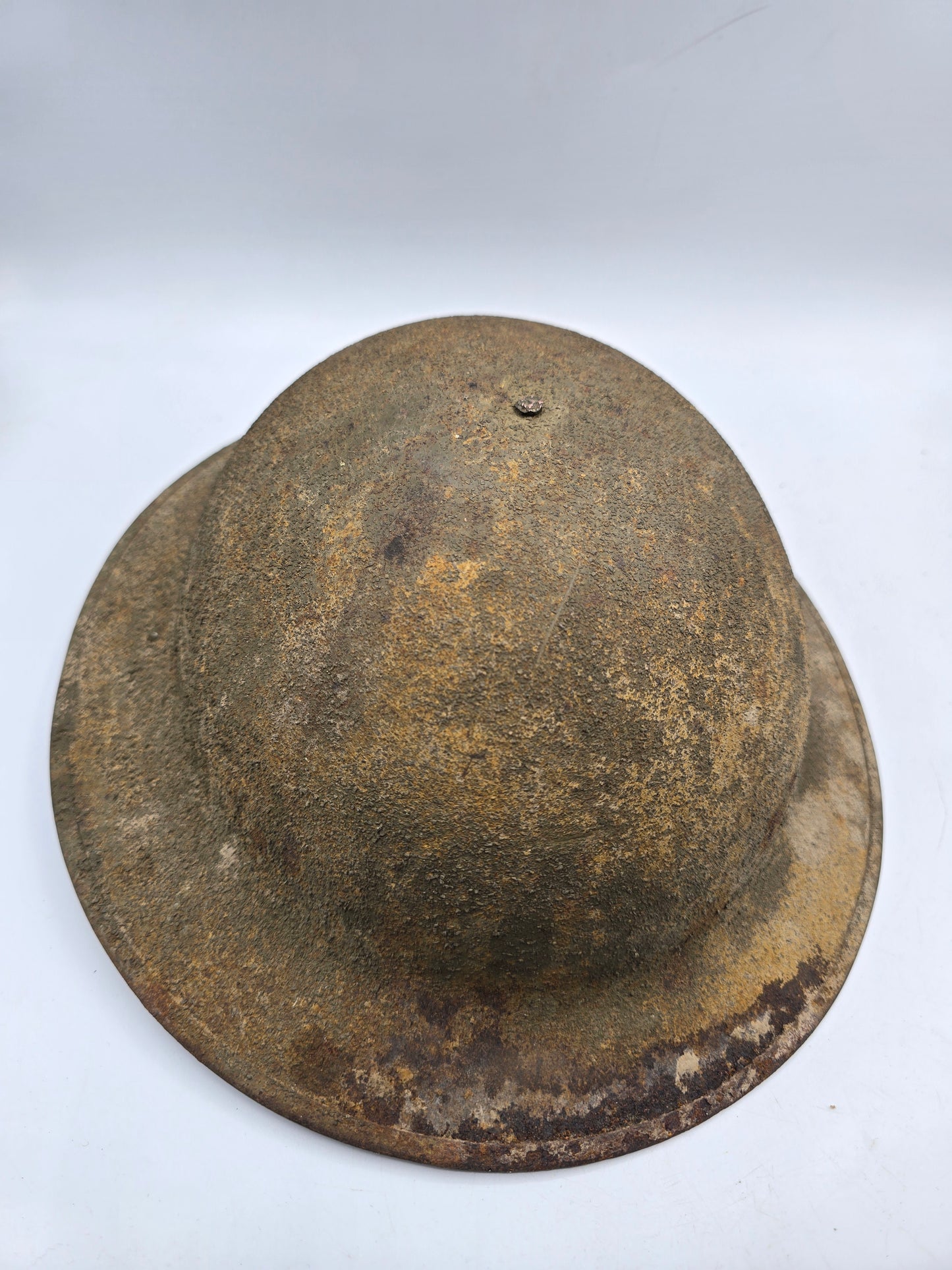 Casque US M1917 daté 1917 complet ZC188