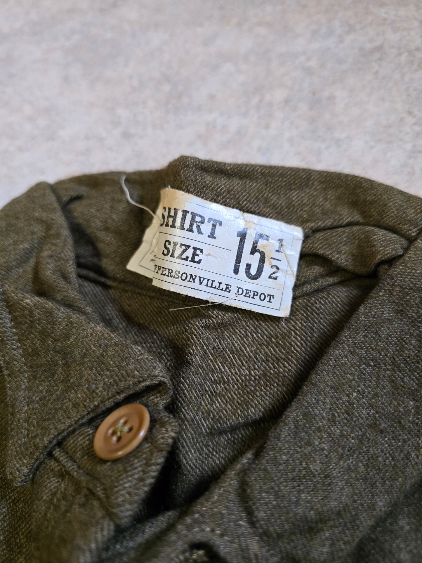 Chemise US WW1 AEF Army