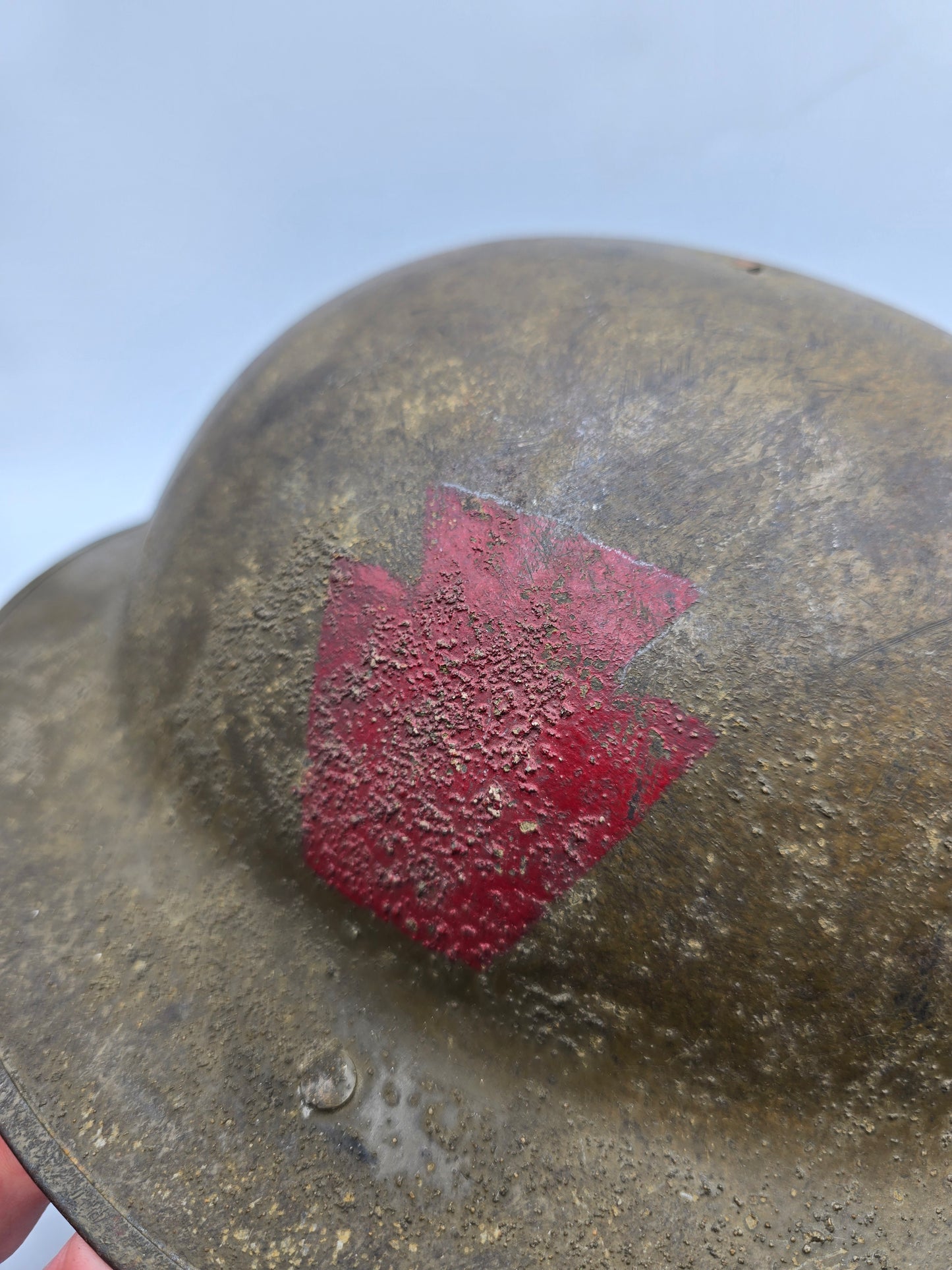 Casque anglais MK1 WW1 28th ID US Keystone WWI