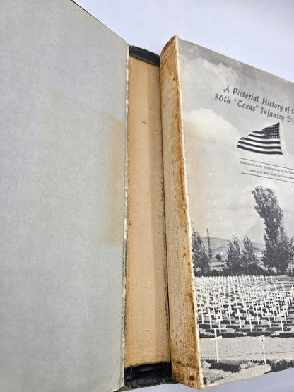 History Books 36th ID US The Fighting 36th original  livre Texas Division