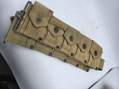 Ceinturon Garand M-1923 US Army OD3