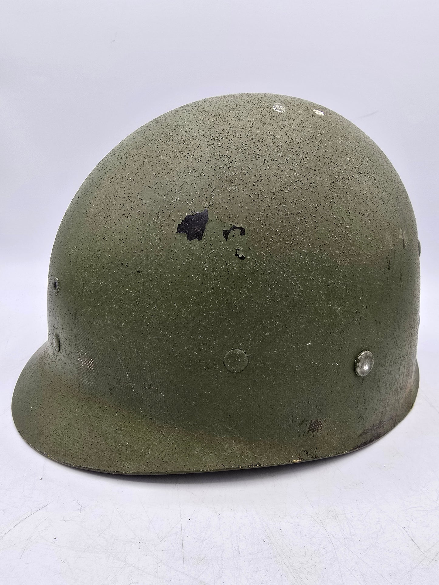 Liner US M1 Casque A Washer peint en vert