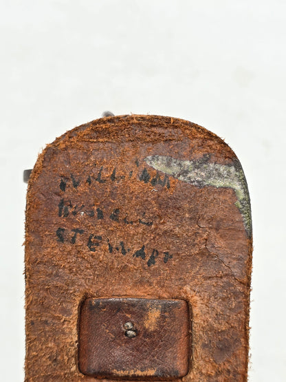 Poignard US WW2 EGW dent de scie nominatif