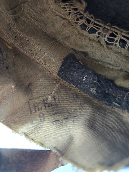 Casque US M1917 daté 1918 ZD 203