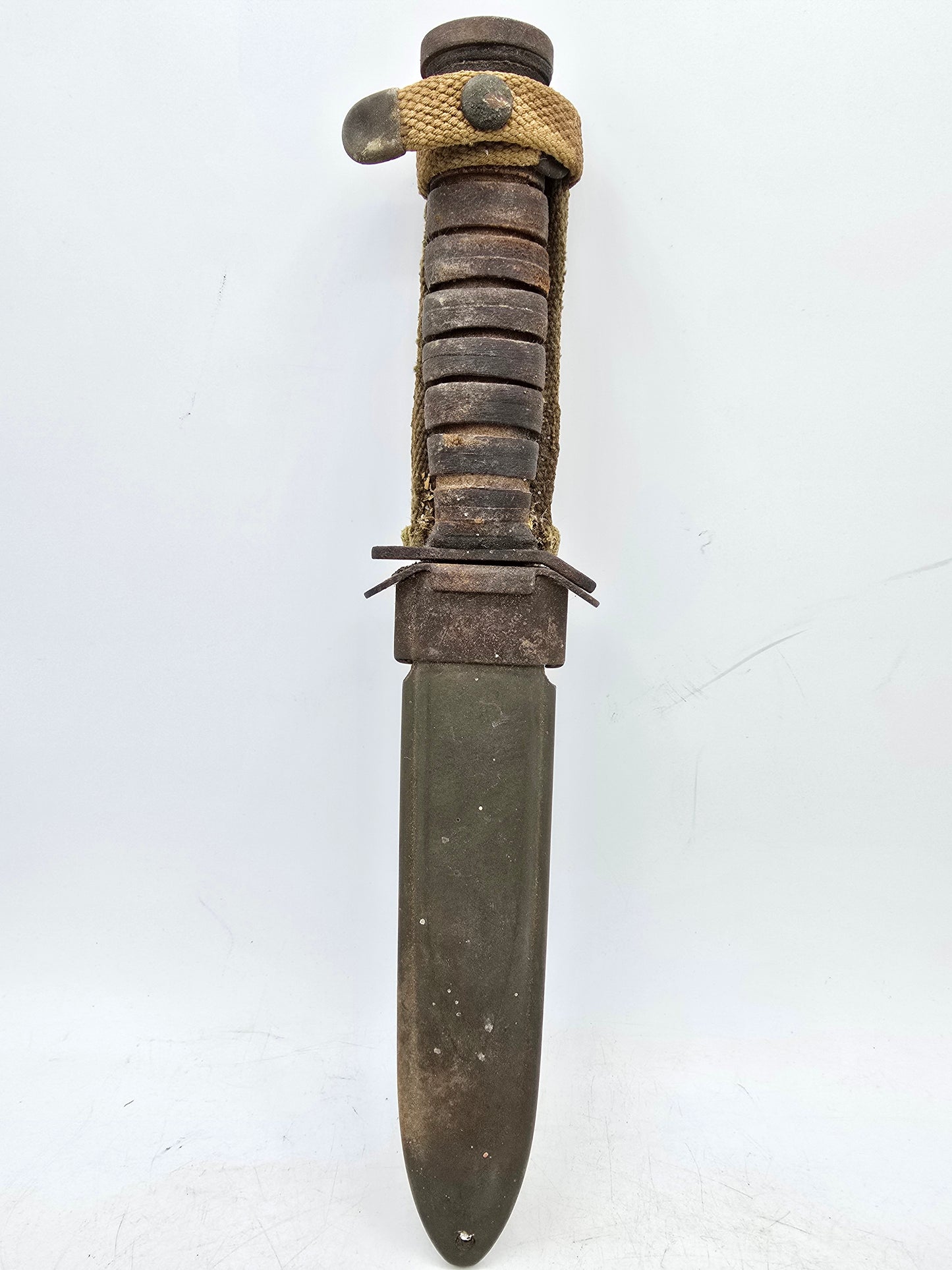 Poignard US M3 Impérial Lame, Etuis M8 premier type jus de trouvaille