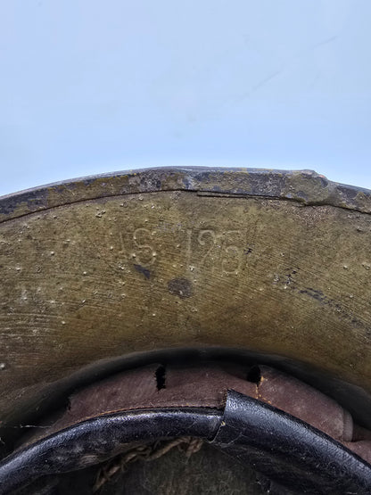 Casque US Anglais Mk1 91st Infantry division ww1 wwi 1917 aef