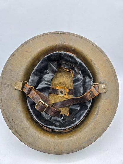 Casque anglais MK1 WW1 28th ID US Keystone WWI