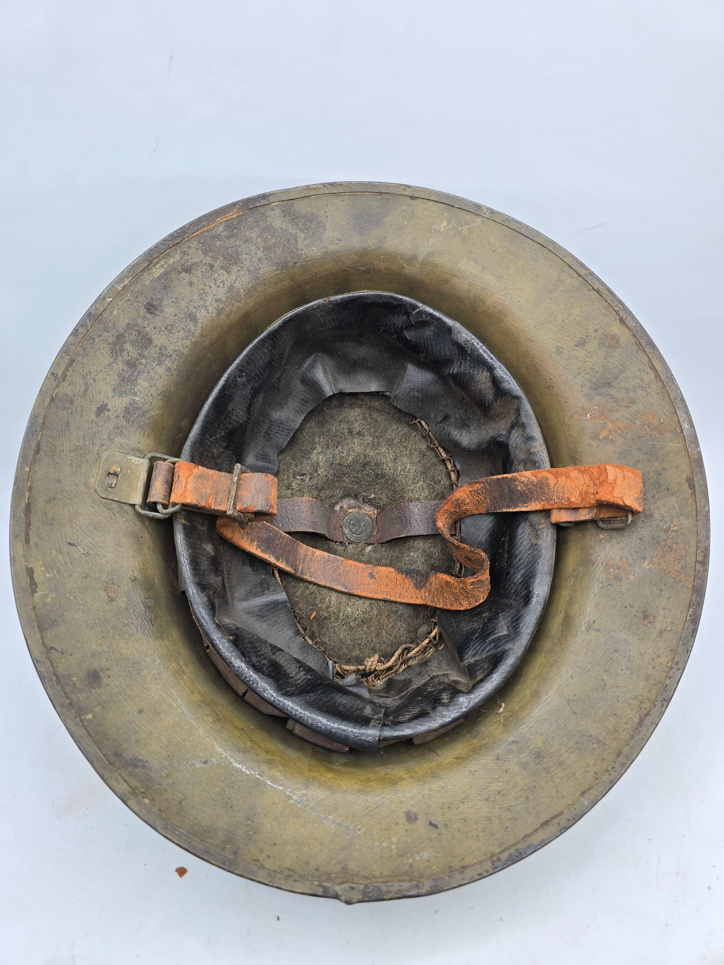 Casque US Anglais Mk1 91st Infantry division ww1 wwi 1917 aef