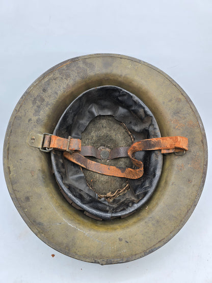 Casque US Anglais Mk1 91st Infantry division ww1 wwi 1917 aef