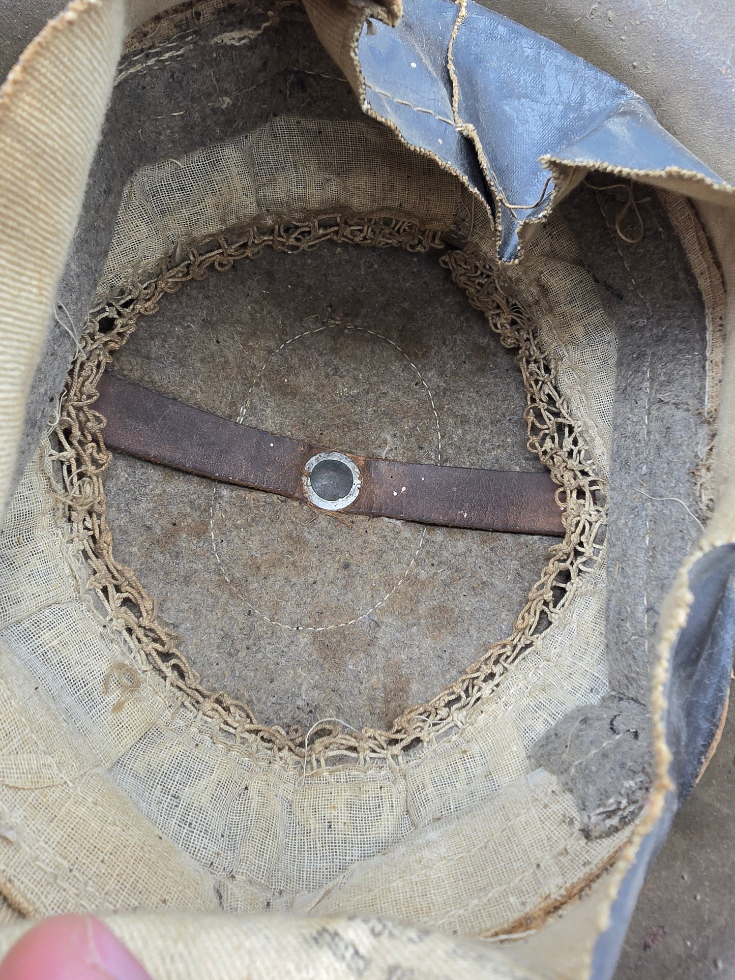 Casque américain US 1917 complet