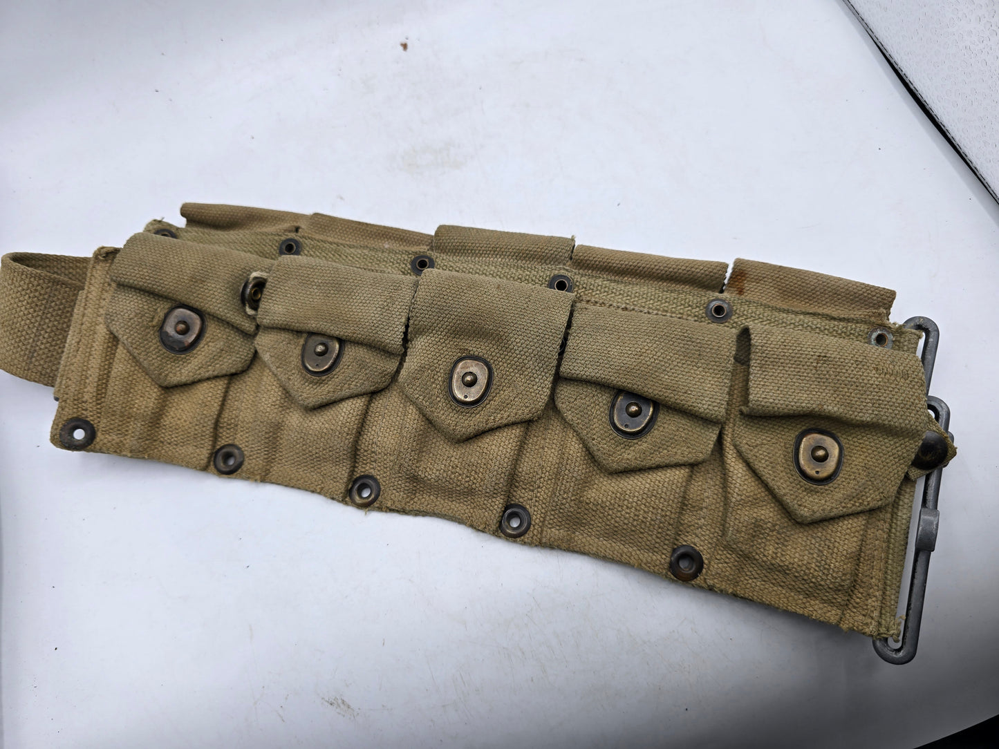 Ceinturon Garand M-1923 US Army OD3