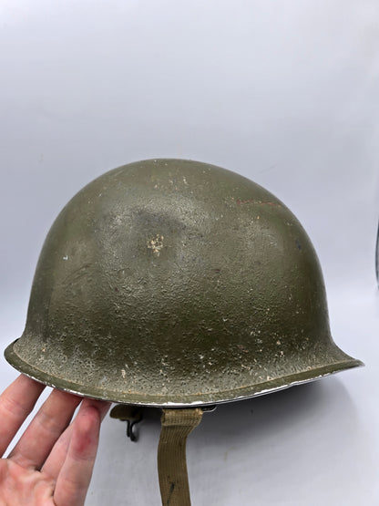 Casque US M1 WW2 pattes fixes avec liner IMP