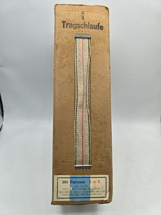 Tragschlaufe avec ses 20 boîtes VIDE 7.92 hlb 1943