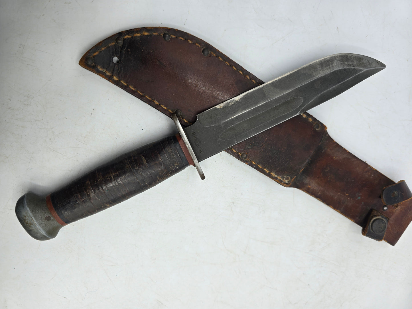 Poignard Pal RH 36 US WW2 pakertisé