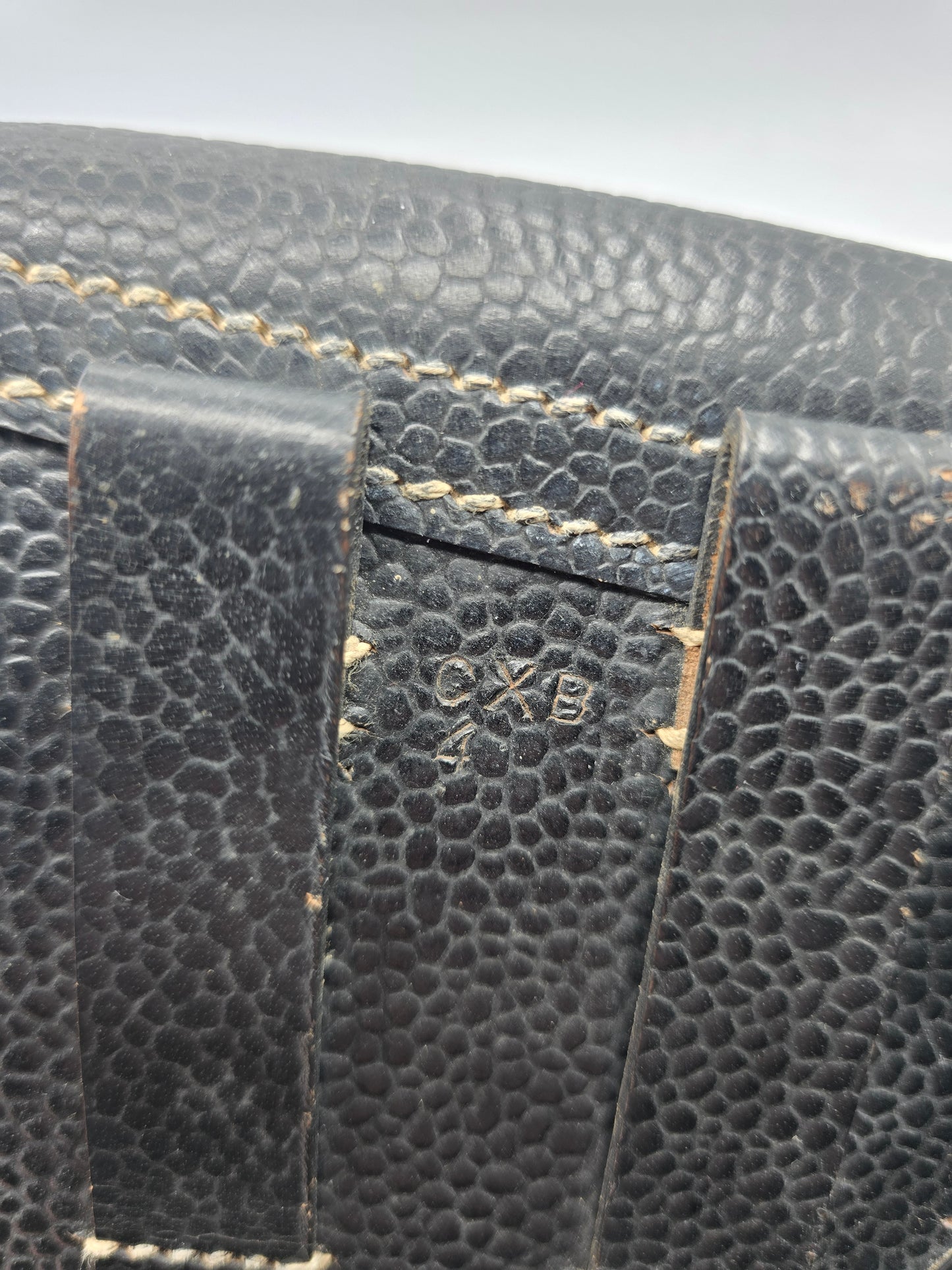 Holster cuir noir P38 Allemand WW2 cxb 4