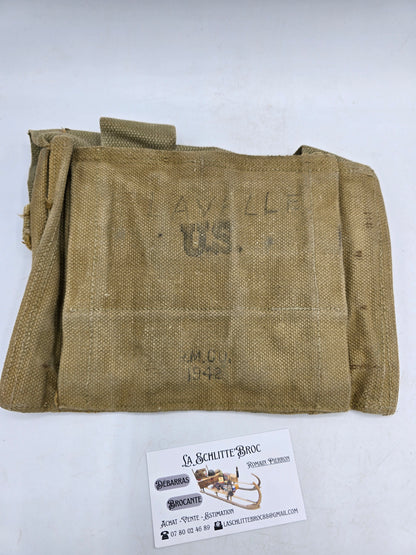 Portes chargeurs Thompson terrain RMCo. 1942 Laundry numbers. 1