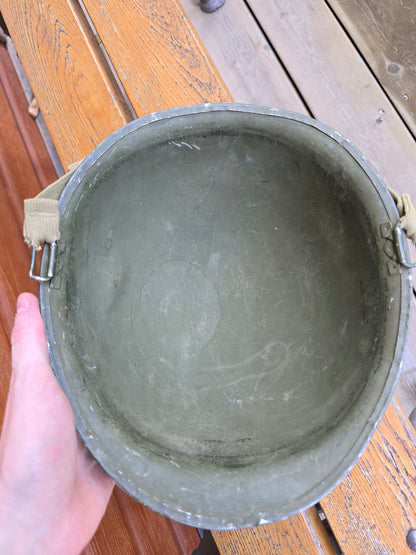 Casque US M1 WW2 fabrication Schlueter