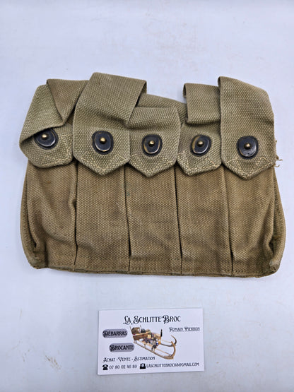 Portes chargeurs Thompson terrain RMCo. 1942 Laundry numbers. 2
