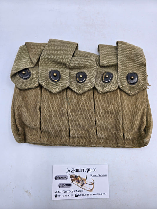Portes chargeurs Thompson terrain RMCo. 1942 Laundry numbers. 2