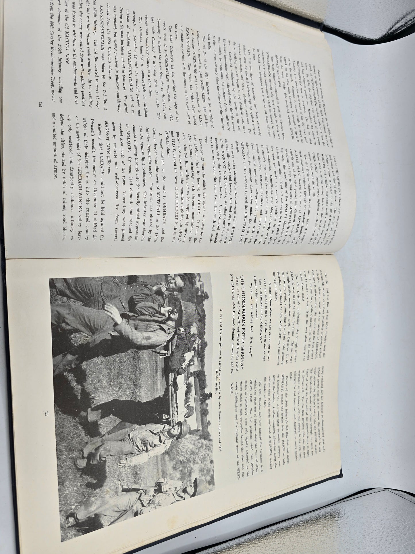 Livre 45th Infantry Division 1ère édition de 1946