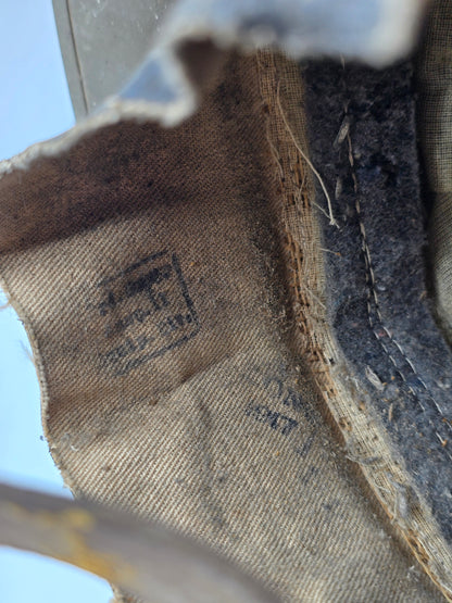 Casque US M1917 daté 1917 complet ZC188