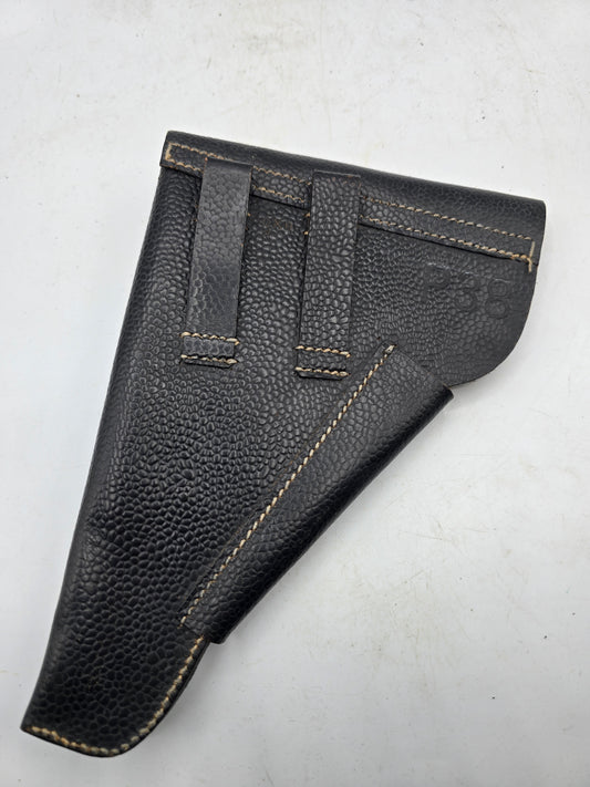Holster cuir noir P38 Allemand WW2 cxb 4