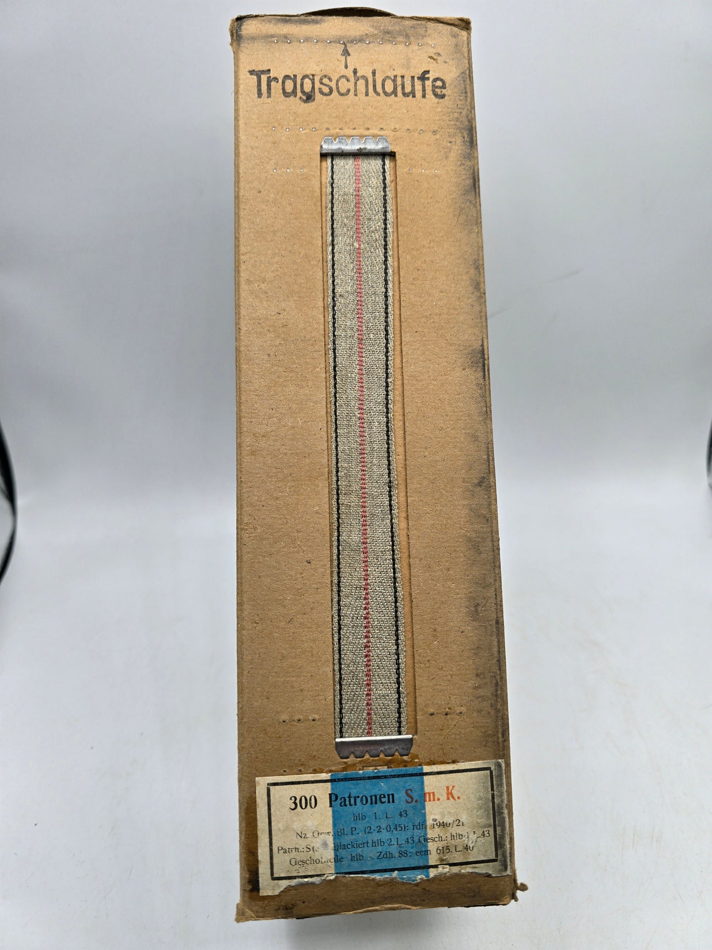 Tragschlaufe avec ses 20 boites au numéro. Hlb 1943