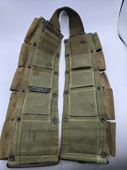 Ceinturon Garand M-1923 US Army bicolore 1944