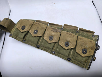 Ceinturon Garand M-1923 US Army bicolore 1944