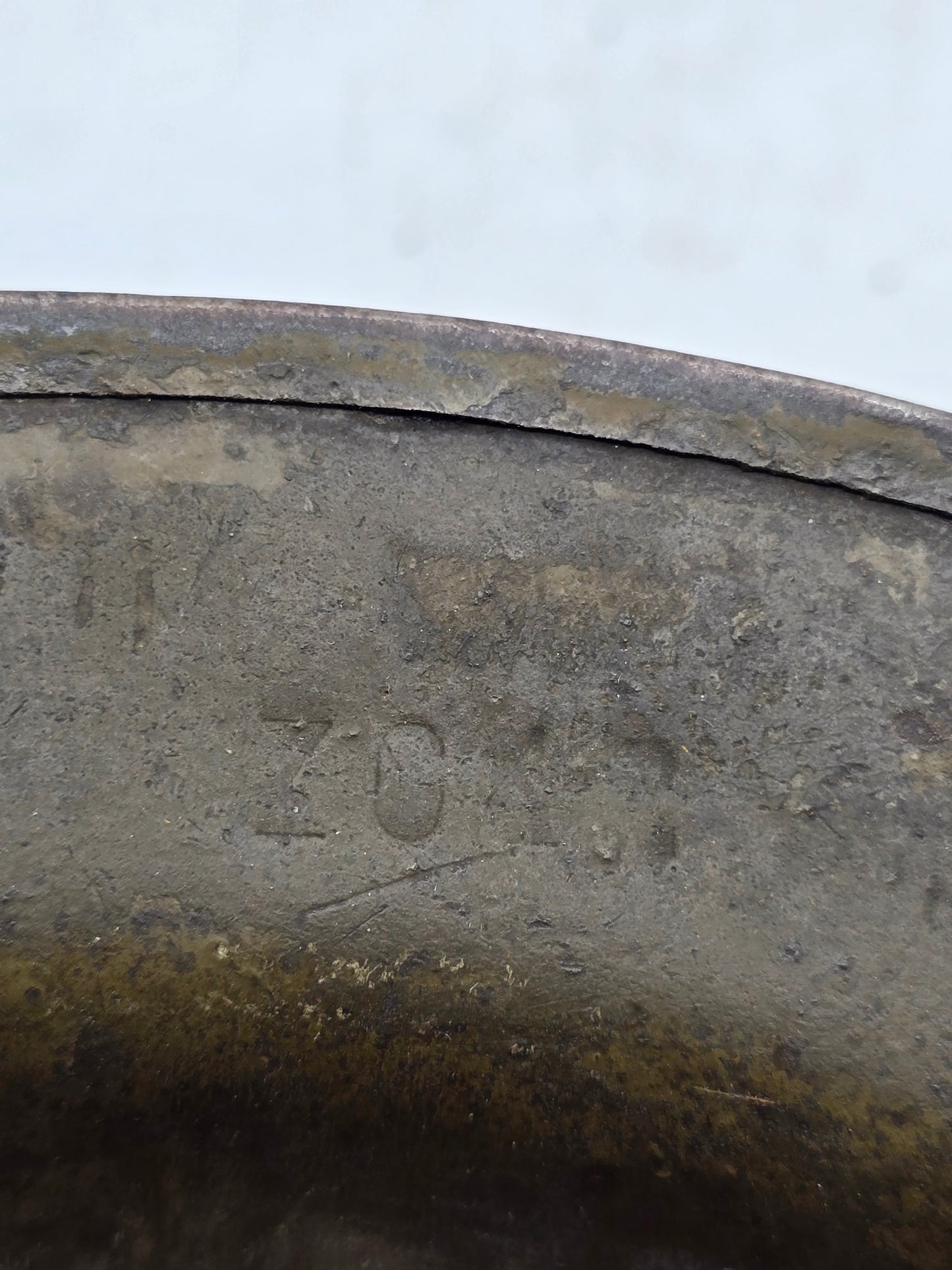 Casque US 1917 1st ID WW1 AEF