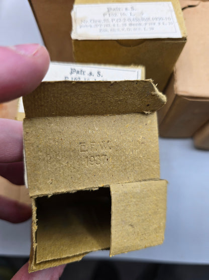 Boite carton Tragschlaufe IL P16 1939 + ses 20 boites