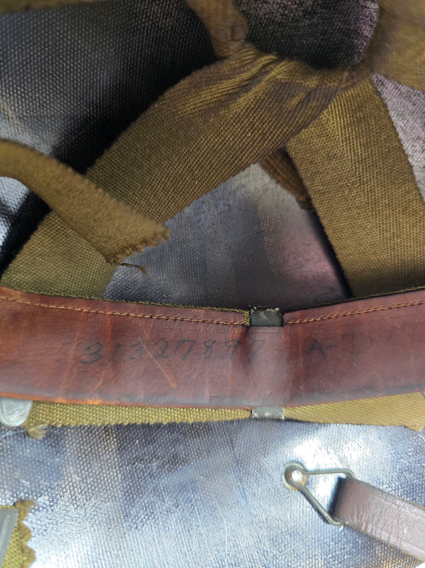 Liner Casque US M1 Firestone A non peint nominatif avec jug