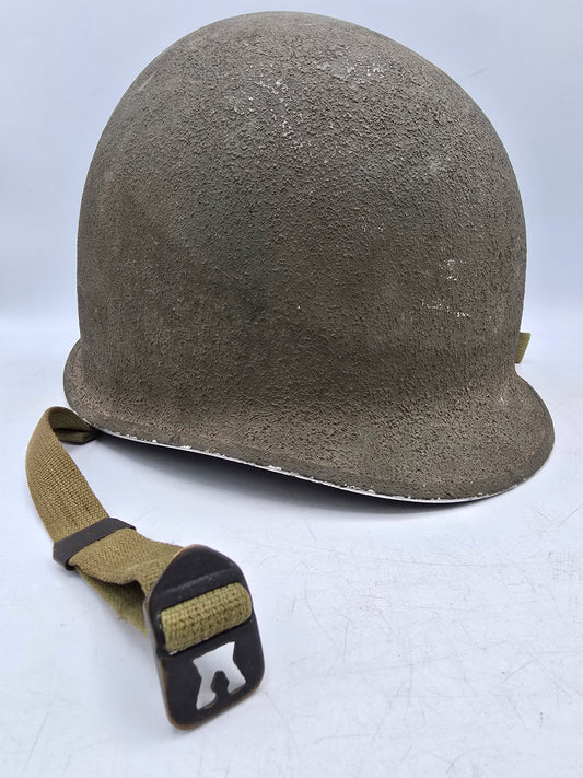 Rare coque Casque US M1  lot 32A 3 Janvier 1942