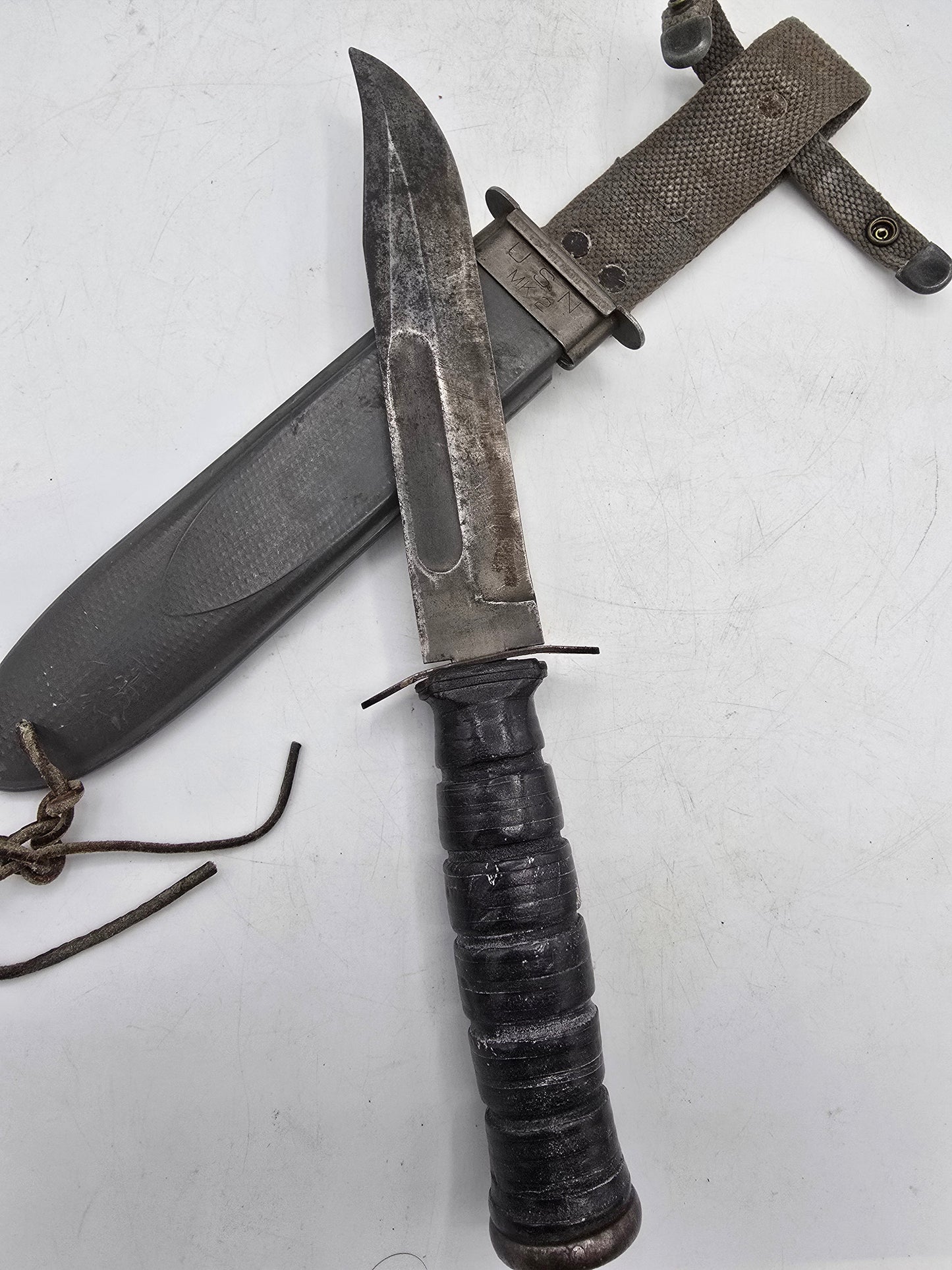 Poignard US USN Mk2 USMC Utica lame Vp 4723