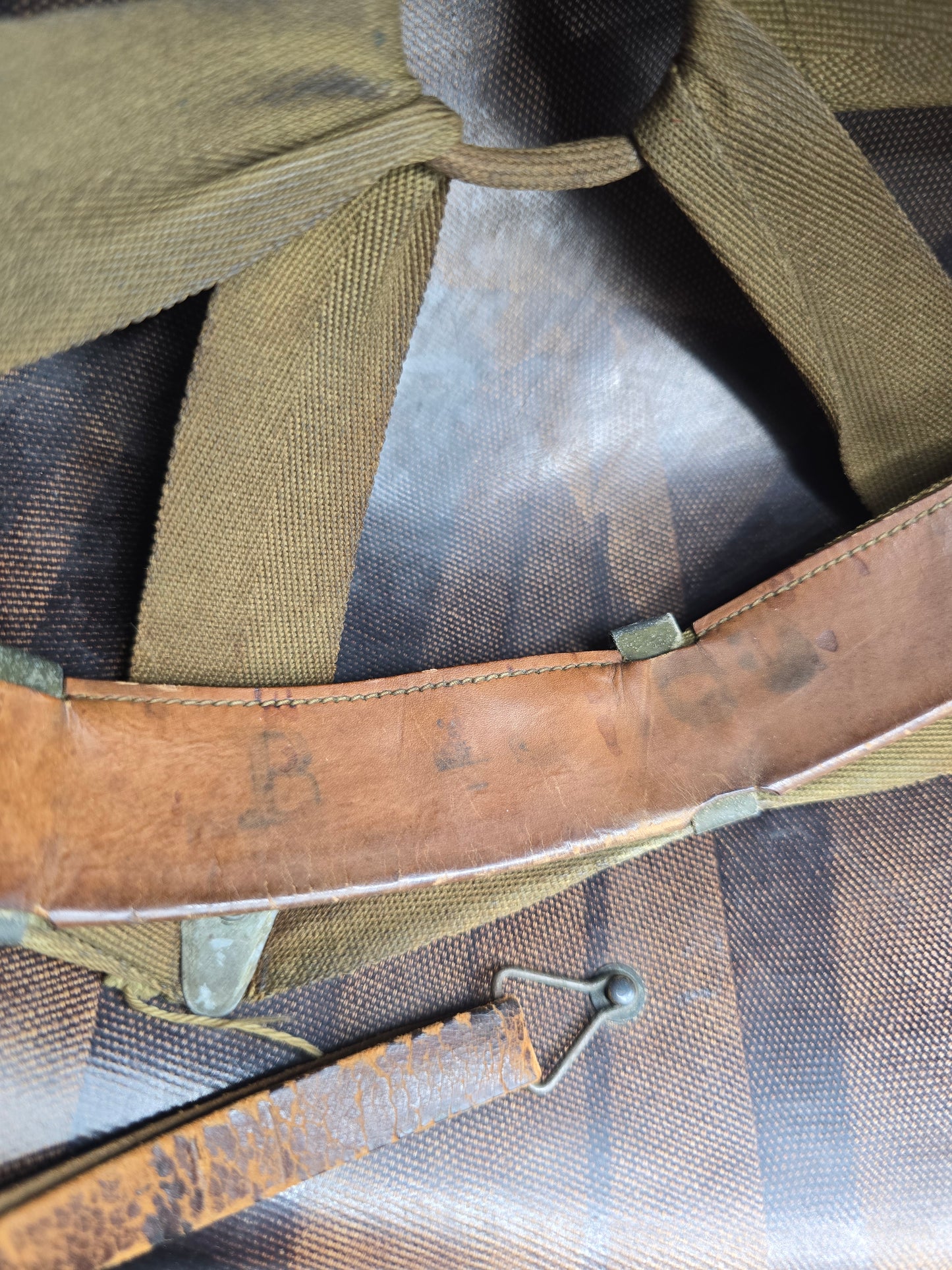 Liner Casque US M1 Inland WW2 nominatif