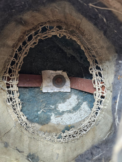 Casque US M1917 daté 1917 complet ZC188