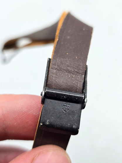 Jugulaire liner sous casque américain M1 clapet peint en noir