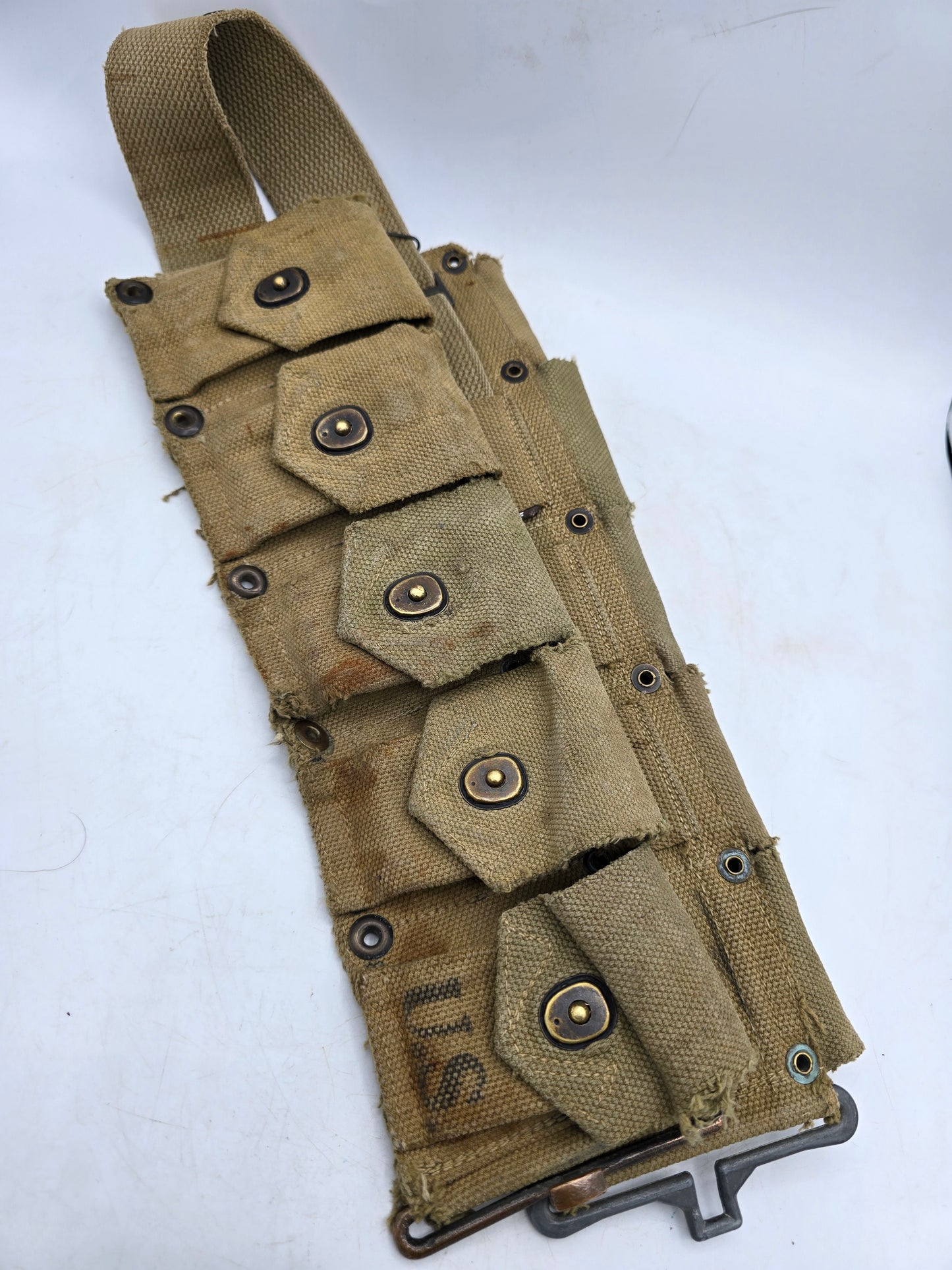 Ceinturon Garand M1923 daté 1942 OD3