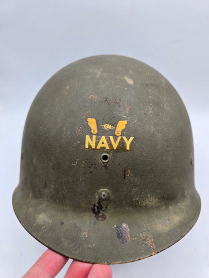 Liner Sous casque américain M1 Navy personnalisé  WW2