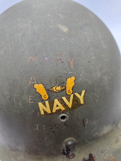 Liner Sous casque américain M1 Navy personnalisé  WW2