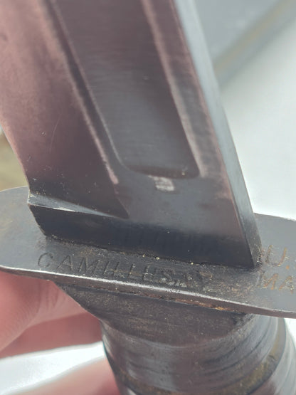 Poignard USN Mk2 Camillus NY garde etuis 6581 vp