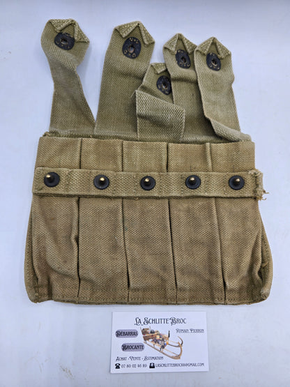 Portes chargeurs Thompson terrain RMCo. 1942 Laundry numbers. 2