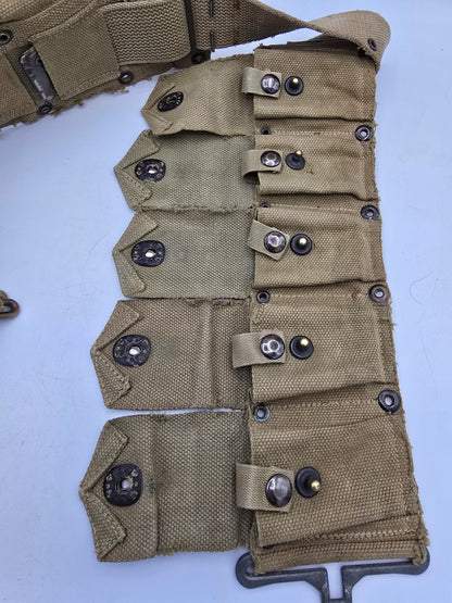 Ceinturon Garand M1923 daté 1942 OD3
